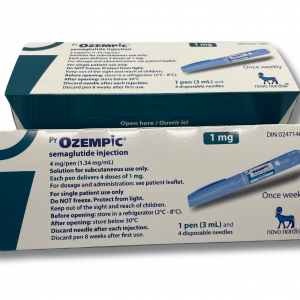 Two Ozempic 1mg Pen Boxes